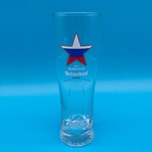Heineken UEFA Euro 2020 Russia Tall Beer Glass 0.25 L Promo Collectible